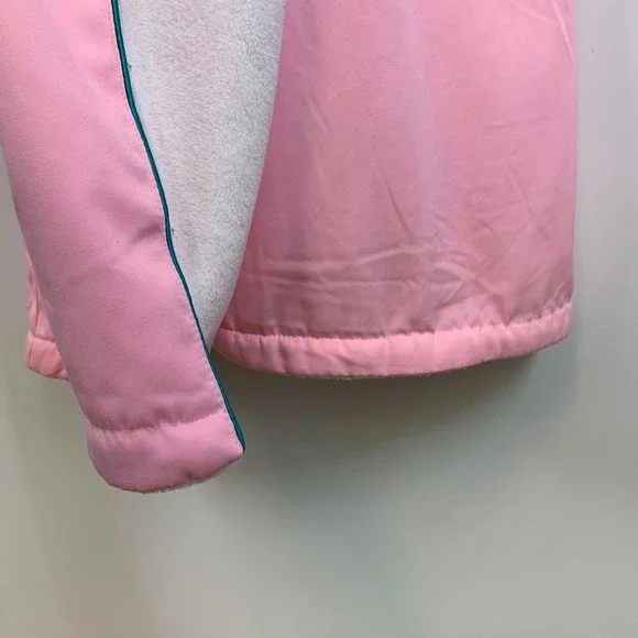 Truly Beauty Pink Hooded Robe Spa Bathrobe Plush‎ Lined Cozy Lounge One Size - Picture 6 of 14